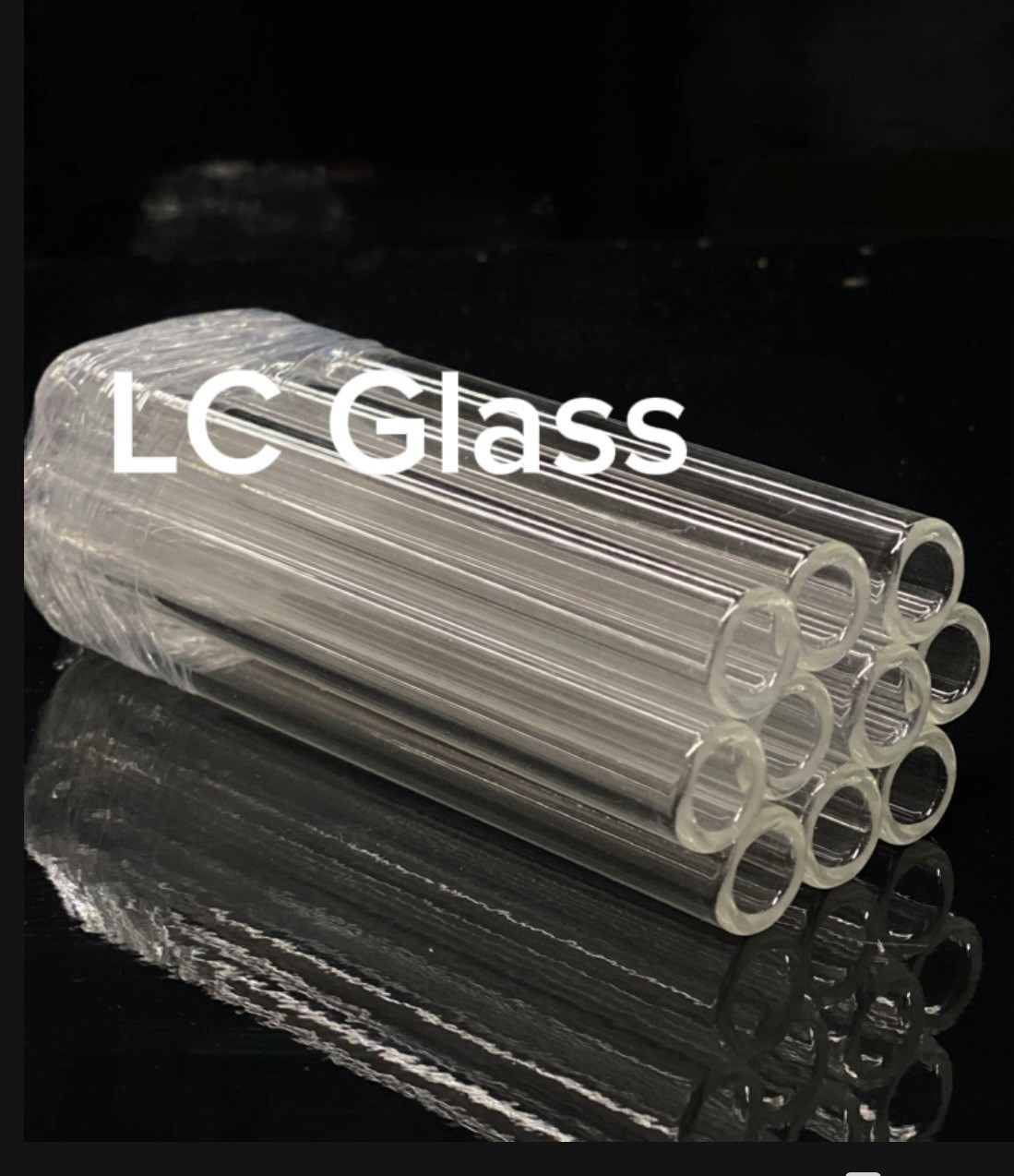 4” Long 10 Pack Pyrex Glass Tubes 12mm OI 8mm ID 2 mm Thick Wall