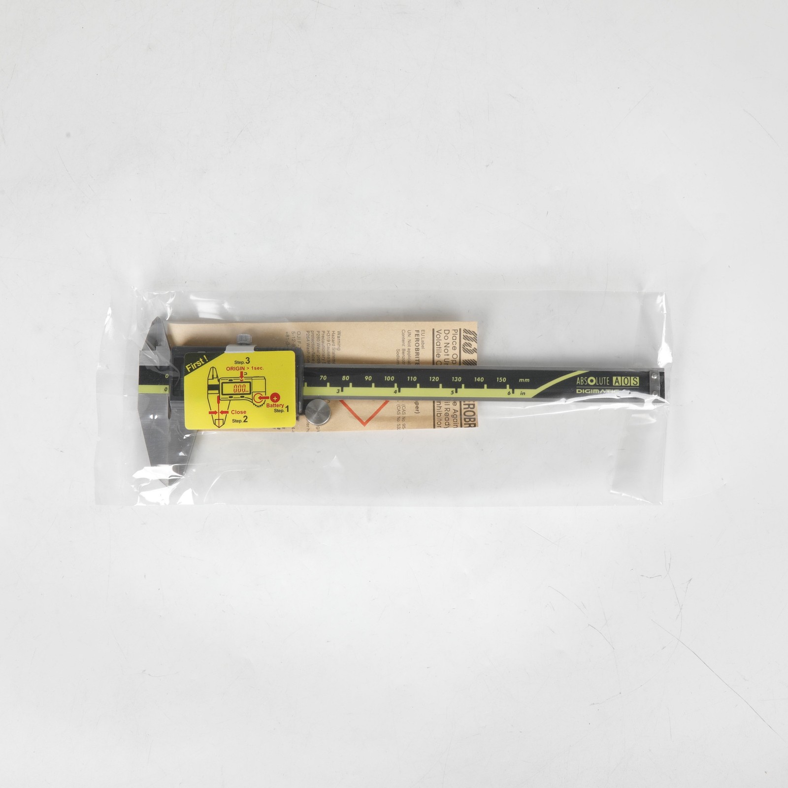 500-196-30 150mm/0-6 Absolute Digital Digimatic Vernier Caliper Mitutoyo New