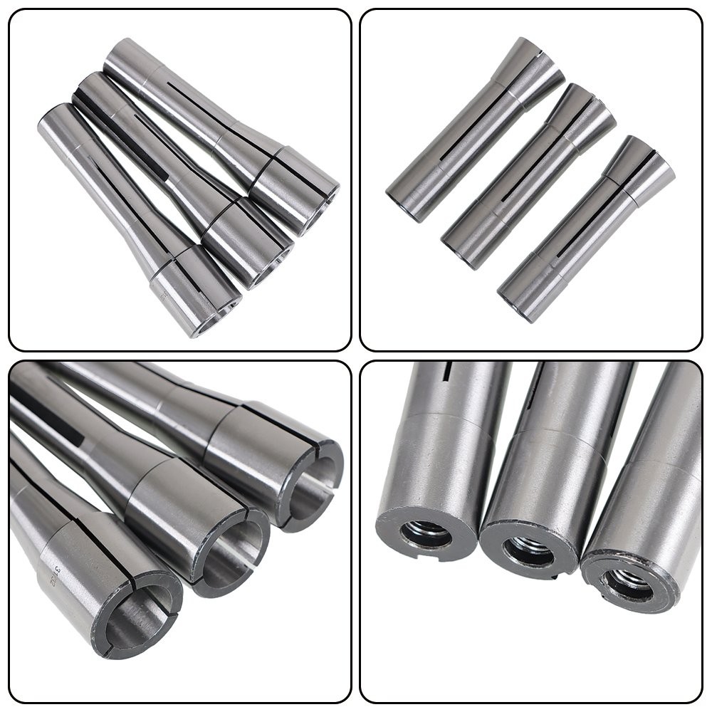 29Pcs R8 Spring Collet Set Fractional 1/32″ To 1″ High Precision for Bridgeport