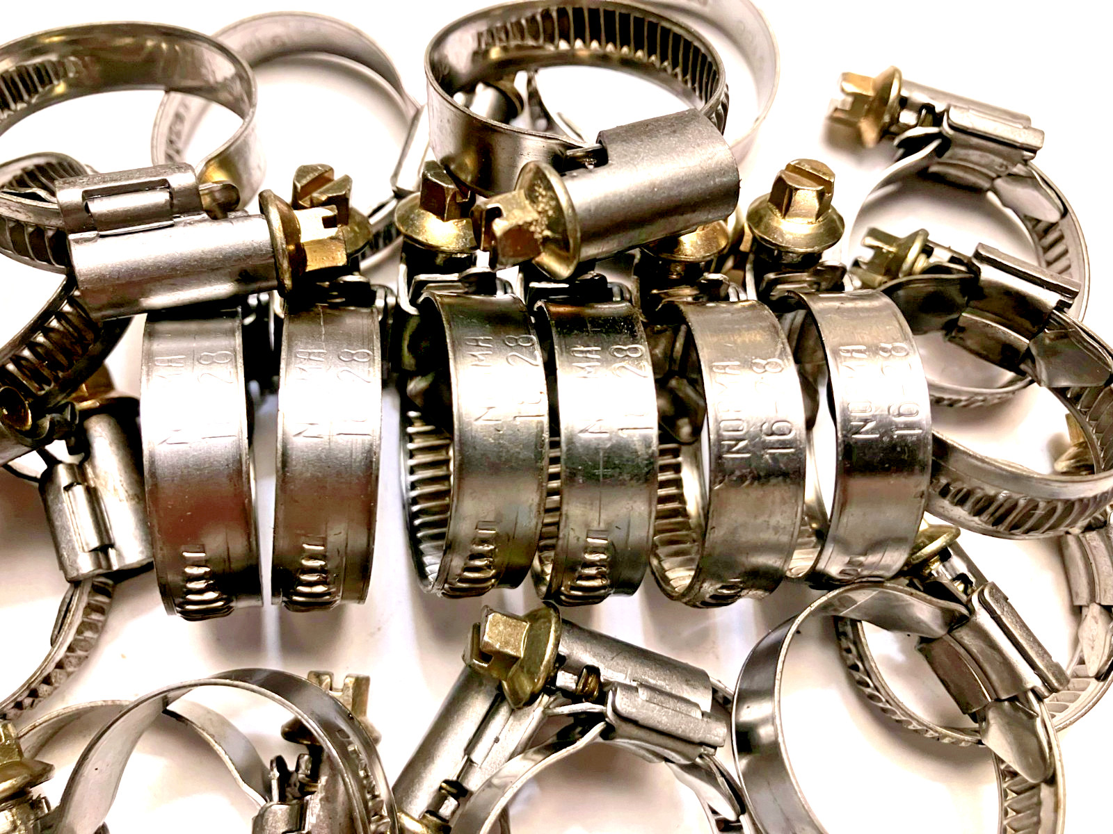Lot of 25 PCs Norma Hose Clamp 16-28 mm Range / 9 mm Width