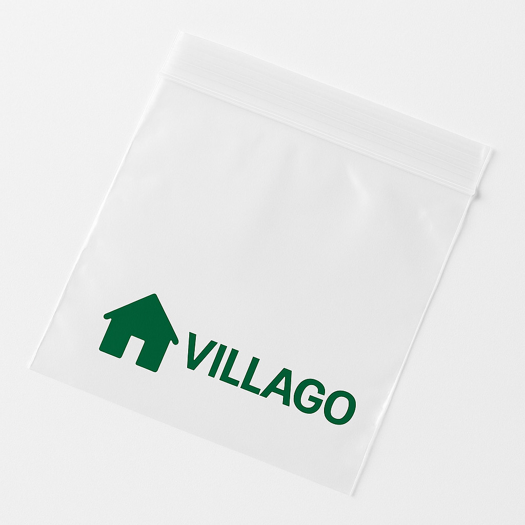 Clear Reclosable Zip Seal Top Lock 4Mil Heavy Duty Bags Plastic 4 Mil