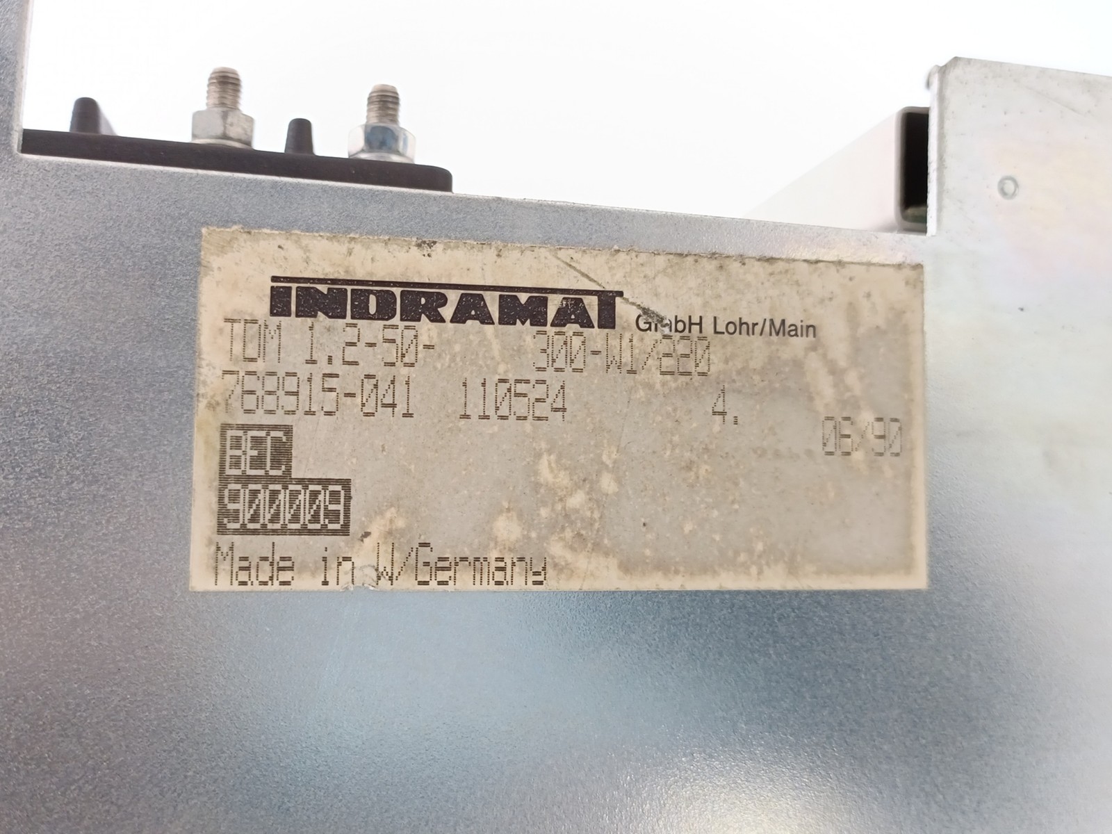Indramat TDM1.2-050-300W1/220 AC Servo Controller