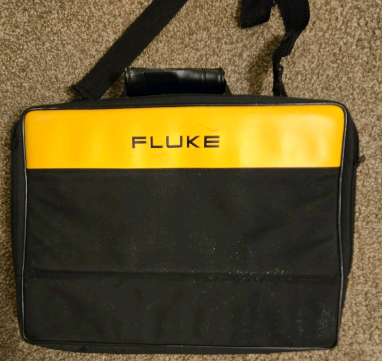 Fluke Large Soft Laptop-meter Soft Case Zipper Pocket Removable Storage