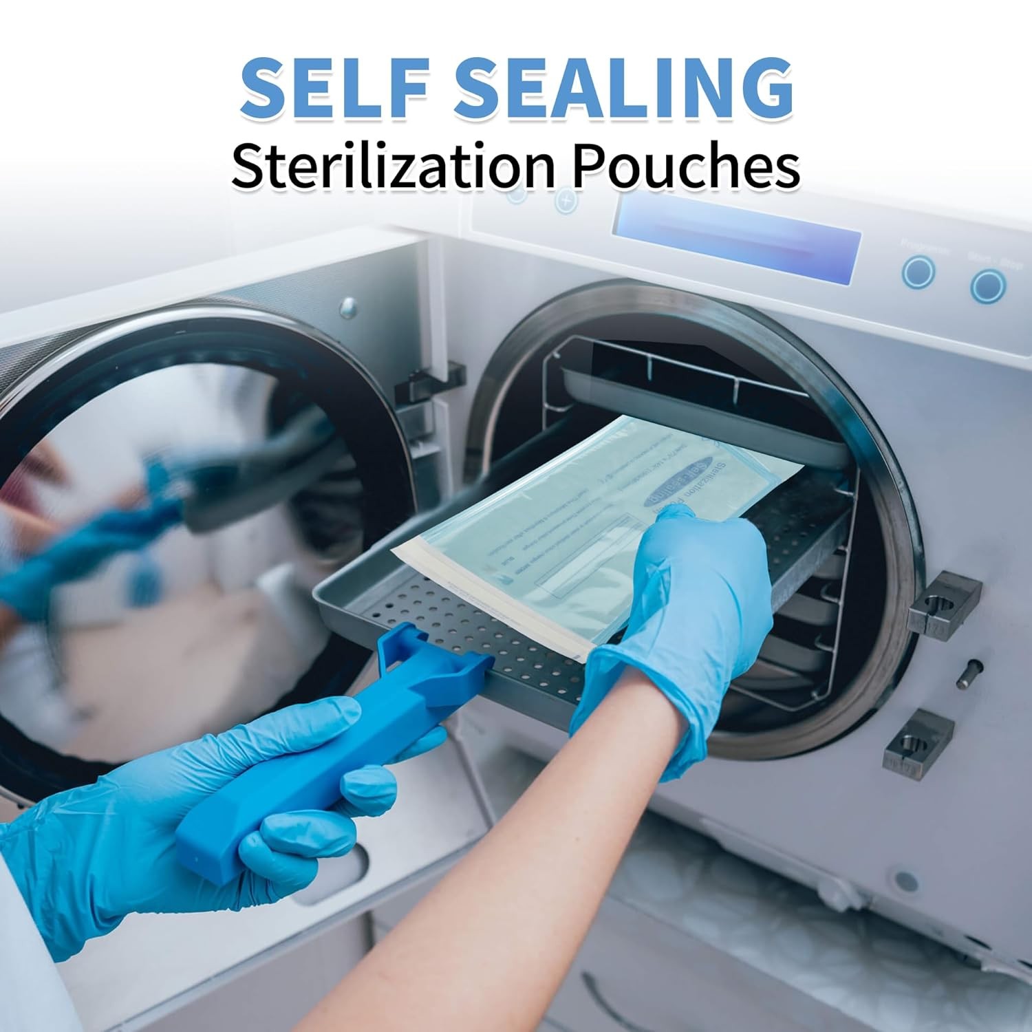 1000/4000x Self Sterilization Pouches Pouch Autoclave Dental Sterilization Bags