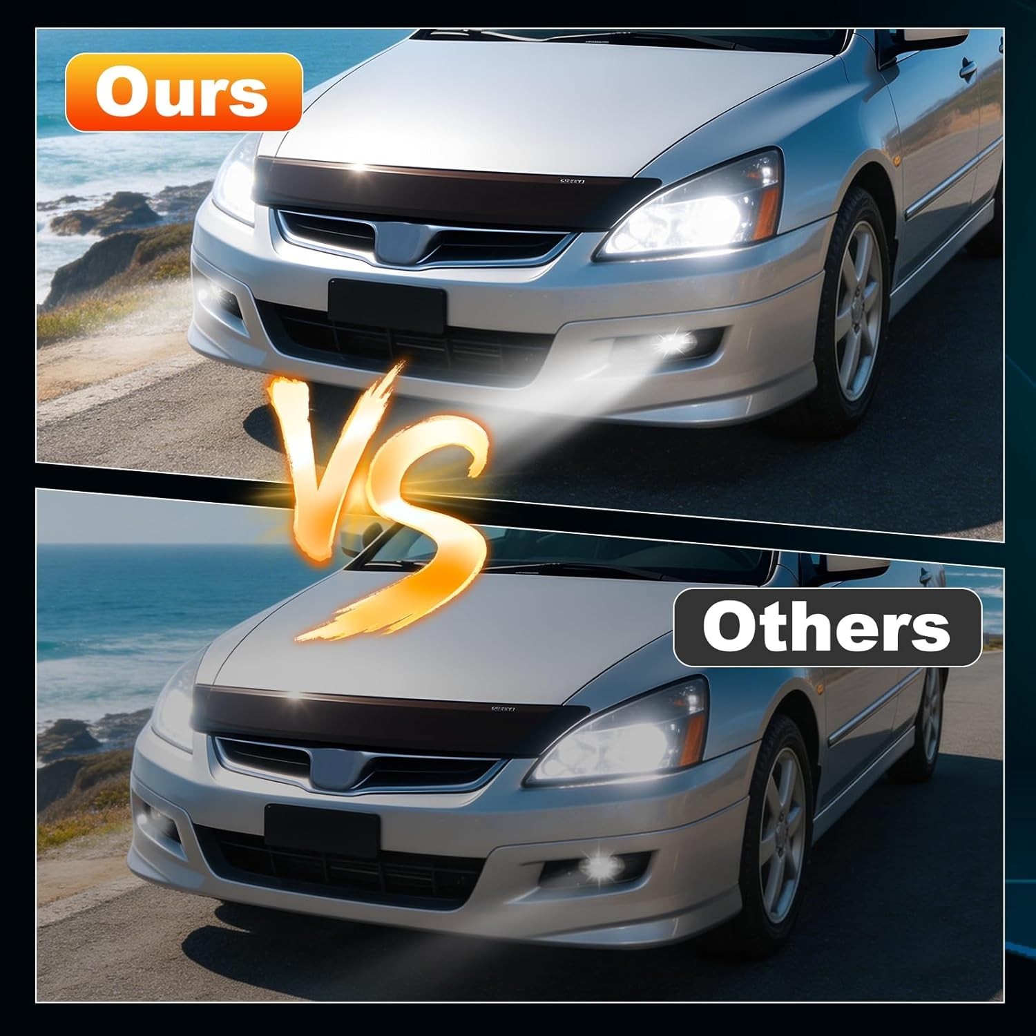 LED Fog Lights for 2006 2007 Honda Accord Sedan 4 Door 1 Pair Of Front Bumper Dr