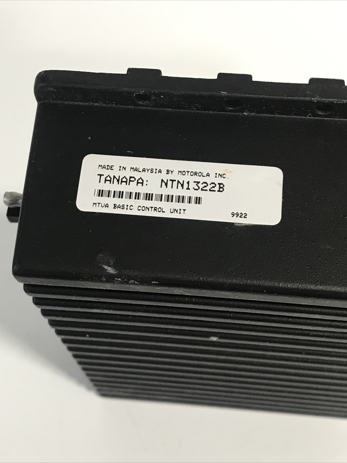 Motorola Tanapa NTN1322B MTVA Basic Control Unit Malaysia 9922 RF Interconnect