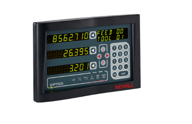 Newall Digital Readout – 2 Axis DP700 DRO Display, DP7002110S12