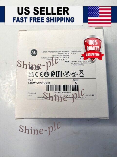 Allen Bradley 140MT-C3E-B63 Motor Protector Breaker Manual Motor Starter NEW