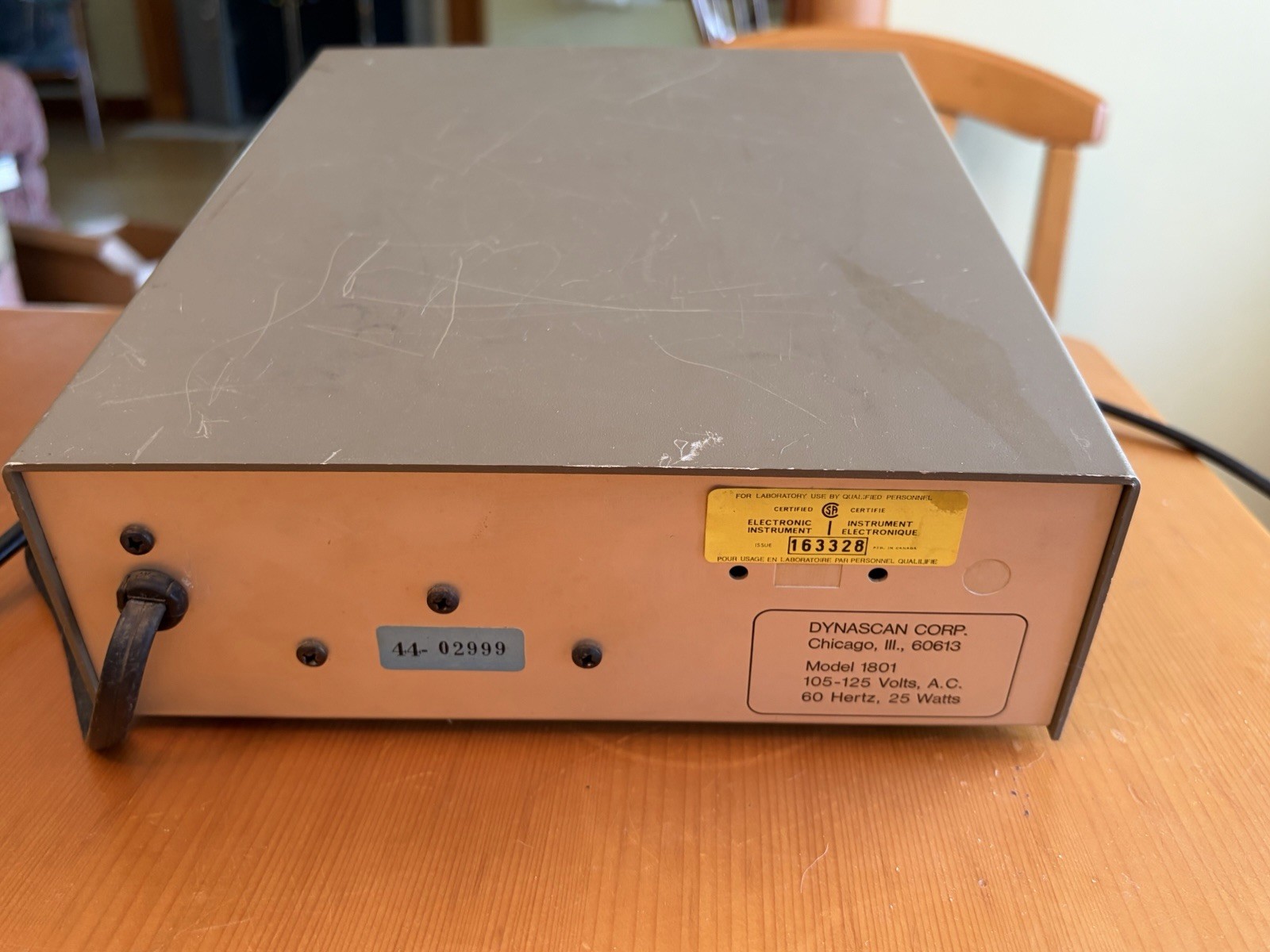 Vintage Dynascan B&K Precision Model 282 Digital Multimeter