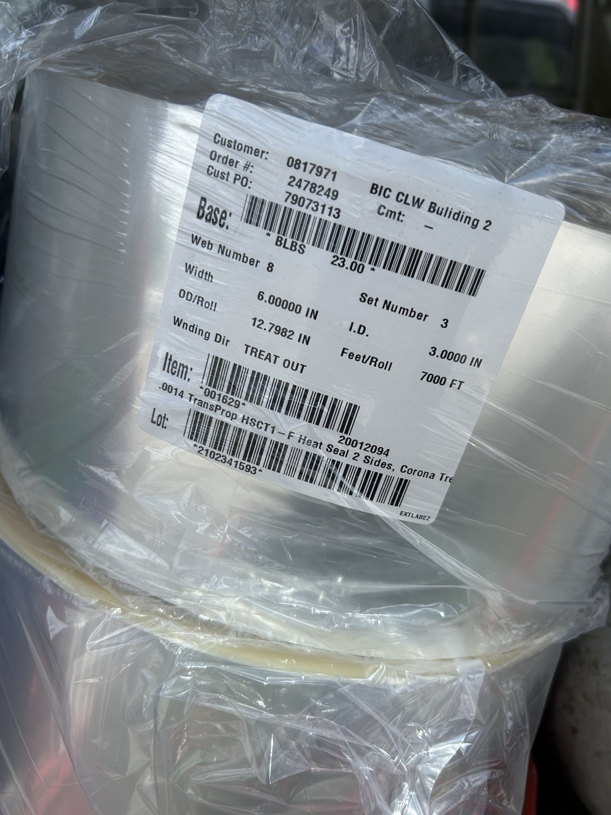 Heat Shrink Poly Roll 7000 Ft Cheap Shipping Supplies Heat shrinkRoll ￼