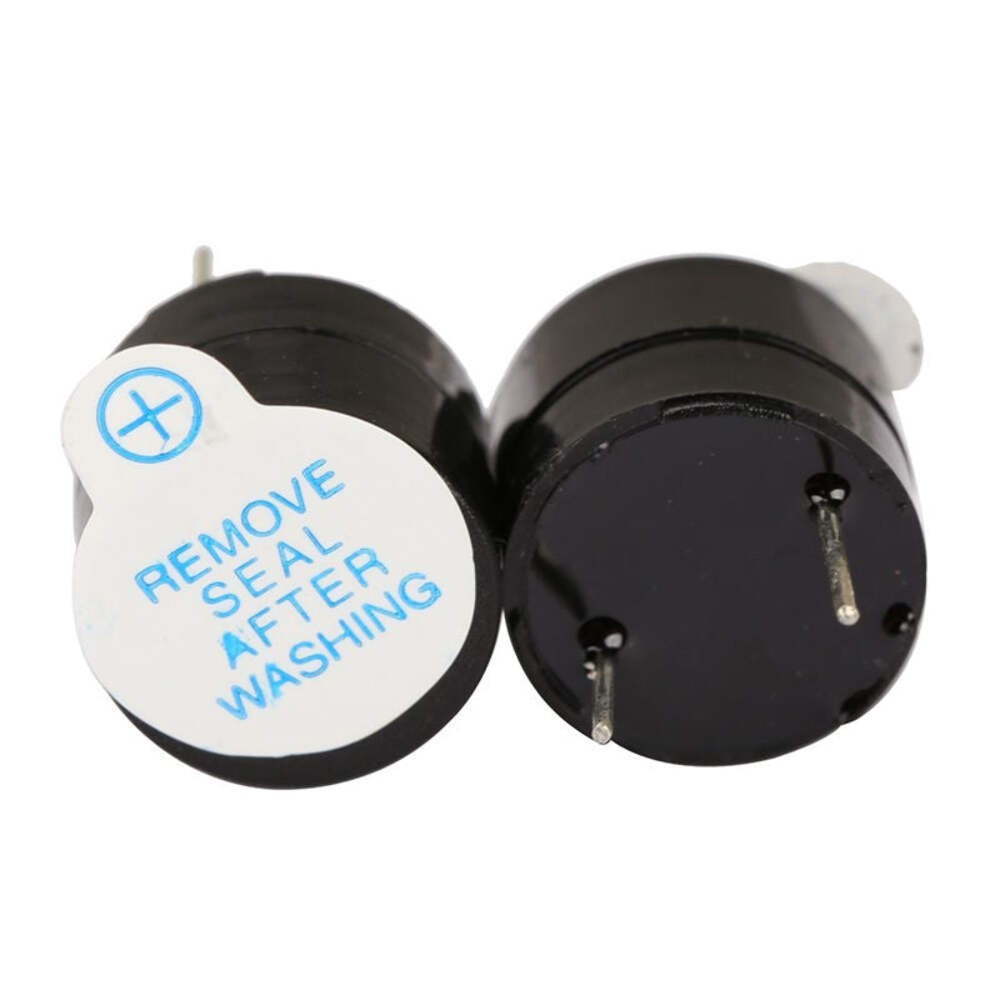 10pcs Active Buzzers 90dB Loud 12mm Piezo Buzzers (3V/5.5V/12V)
