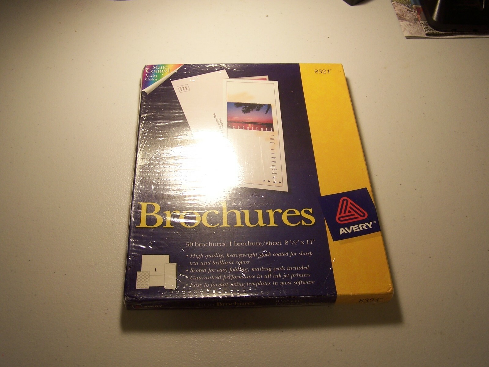 Avery Brochure/flyer Paper – For Inkjet Print – Letter – 8.50″ X 11″ – Matte –