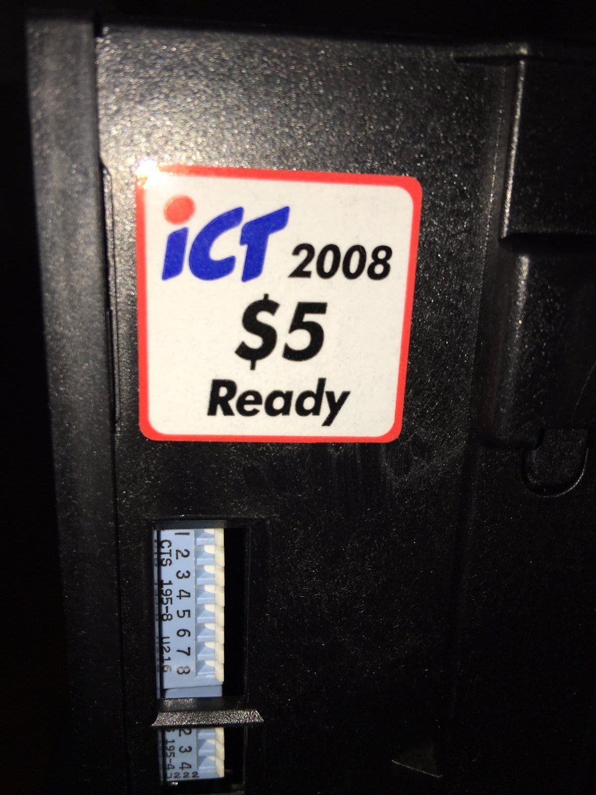 ICT MDB STACKER BILL V6 VALIDATOR/ ACCEPTOR $1 & $5 BILLS BRAND NEW (BEST DEAL)