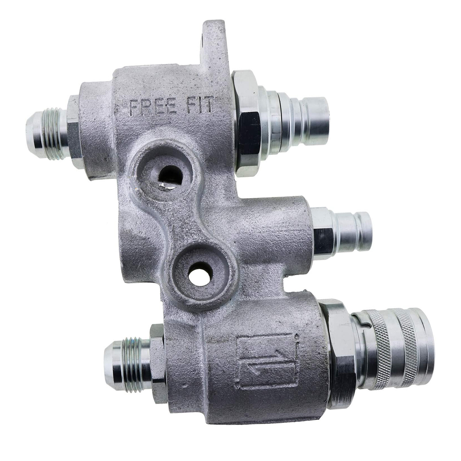 Hydraulic Flat Face Quick Coupler for 4BD4FH Manifold Saturn Block Bobcat