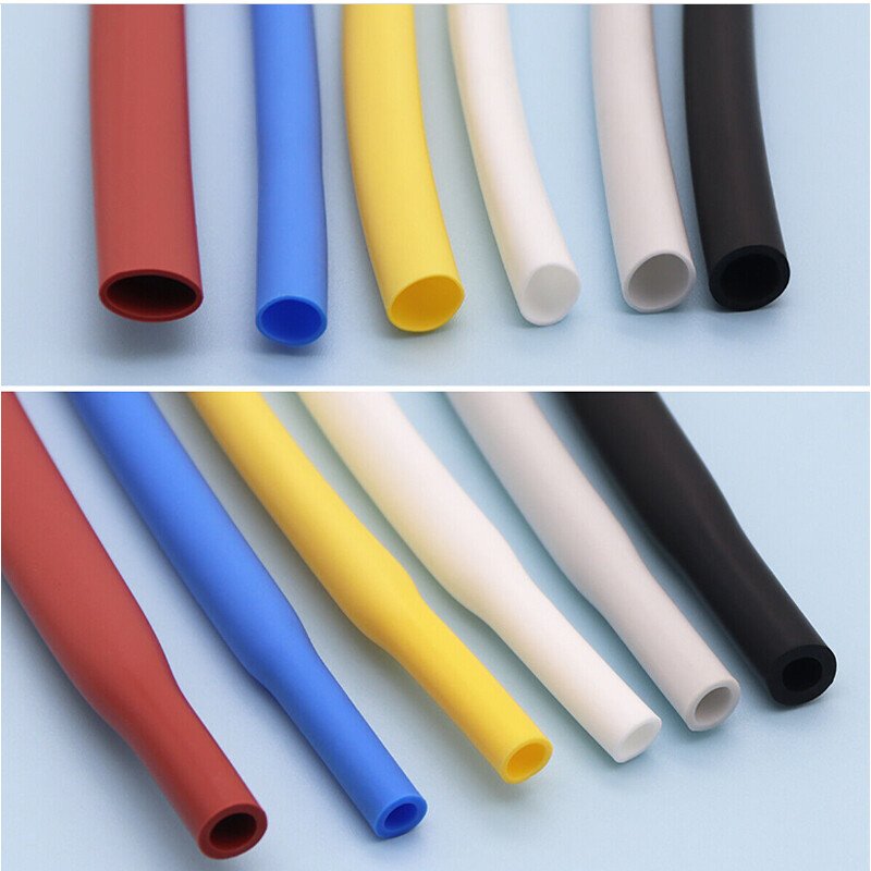 1.7:1 Flexible Silicone Heat Shrink Shrinkable Tube Tubing One Meter Blue φ1-12
