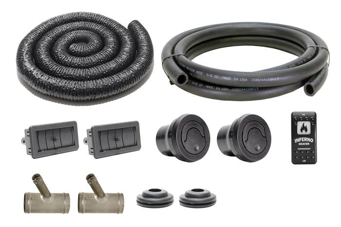 2015-2022 Kawasaki Mule Heater Kit with Defrost for Pro FX, FXT, FXR