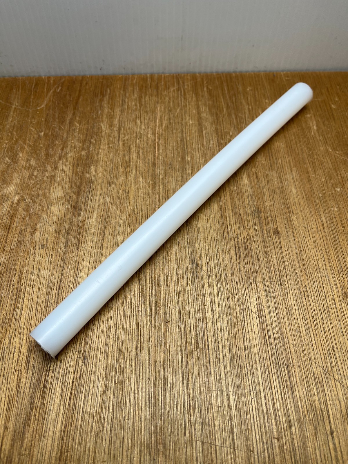3/4″ X 12″ White UHMW-PE Polyethylene Plastic Round Rod Stock .750″ USA