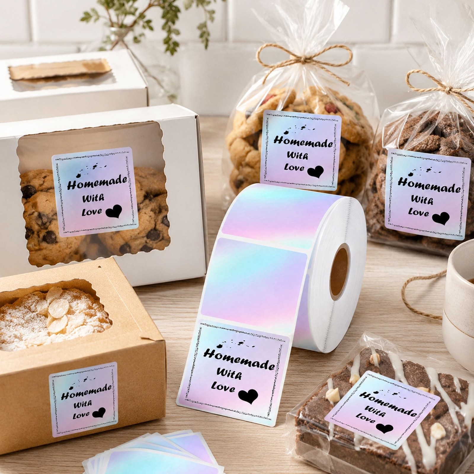 Direct Thermal Stickers Watercolor Thermal Printer Personalized Stickers | 2 …