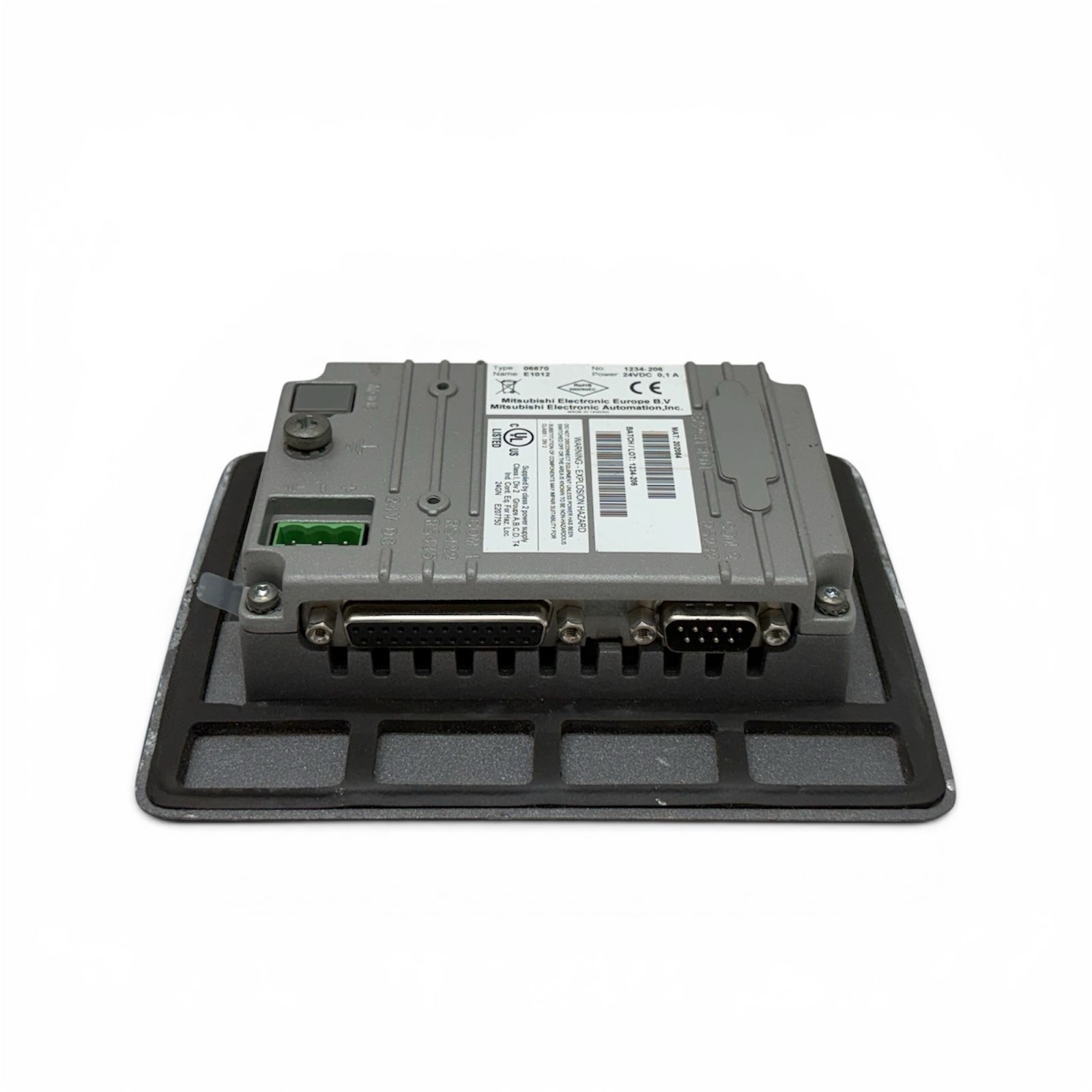Mitsubishi Beijer E1012 HMI Operator Panel Type 06870