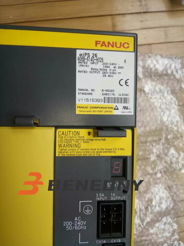 1PC Fanuc A06B-6140-H026 A06B6140H026 Servo Drive Expedited Shipping FedEx/DHL