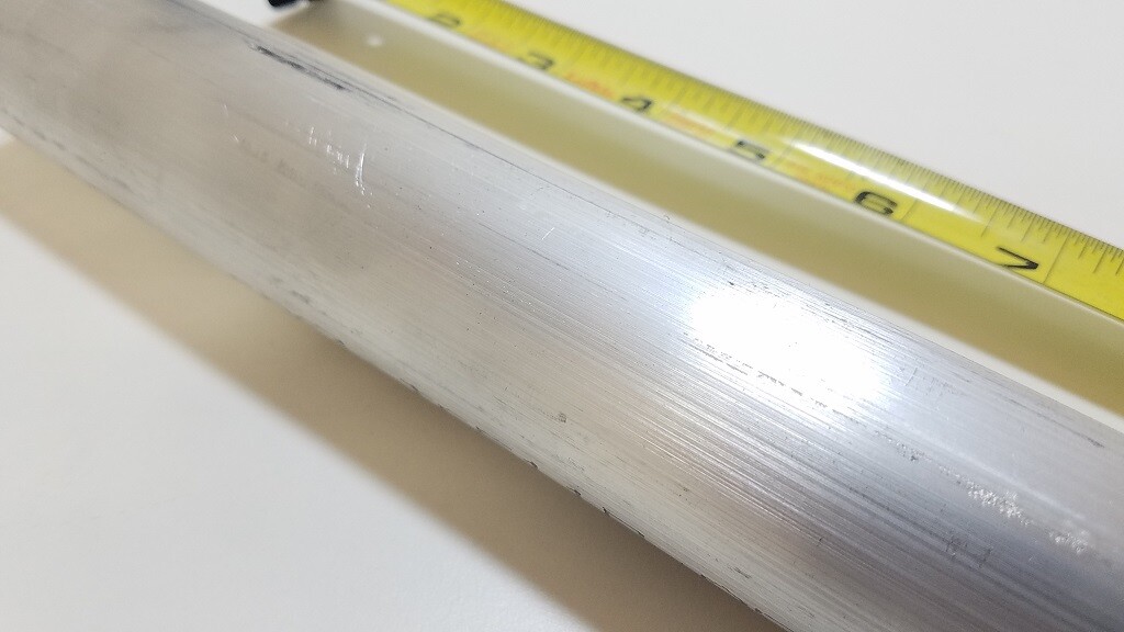 6061 Aluminum Round Bar, 1-1/2″ Round, 11″ long, Lathe, Solid, T6511