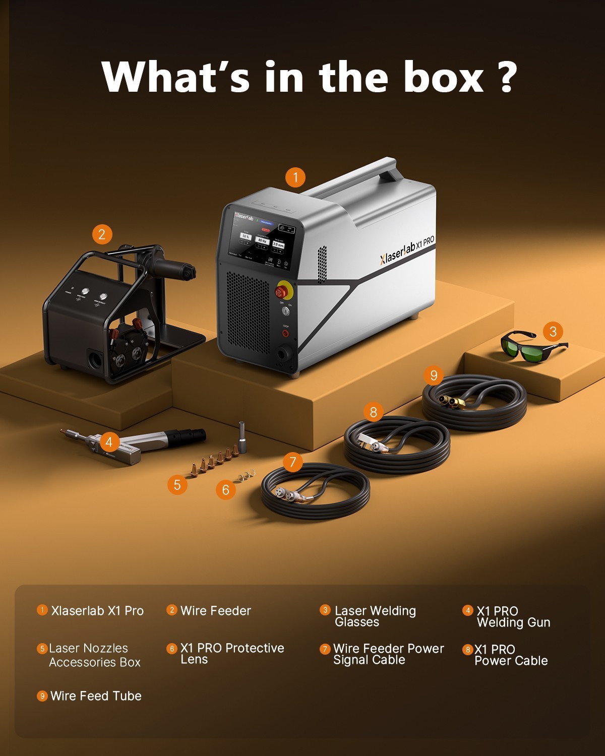 Xlaserlab X1pro 700W Laser Welding Machine – 6-in-1 Handheld Fiber Laser Welder
