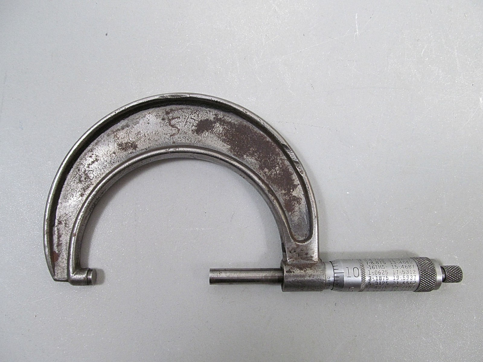 J.T. Slocomb Co. 2″-3″ Outside Micrometer Analog Providence RI USA