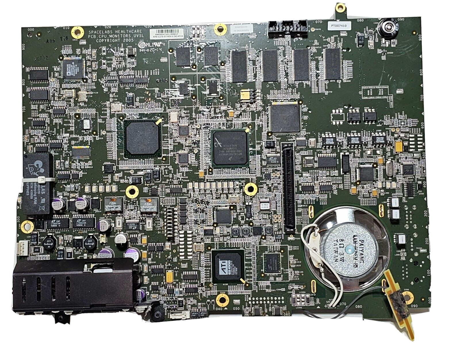 Spacelabs Healthcare 670-1275-07 PCB CPU Board For Patient Monitor, 388-0972-07
