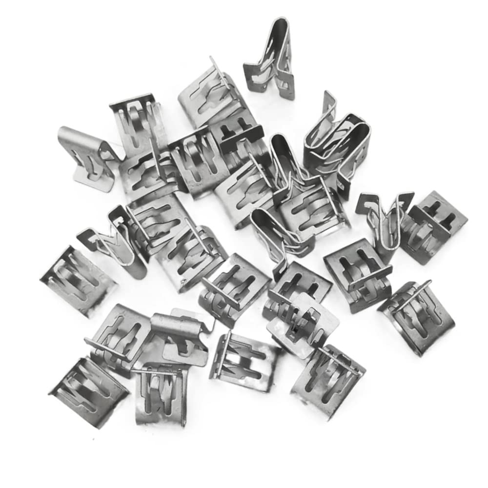 DSkoiph 30 PCS 15748479 Interior Trim Clips Console Dash Retainer Clips 1/2″ X 5