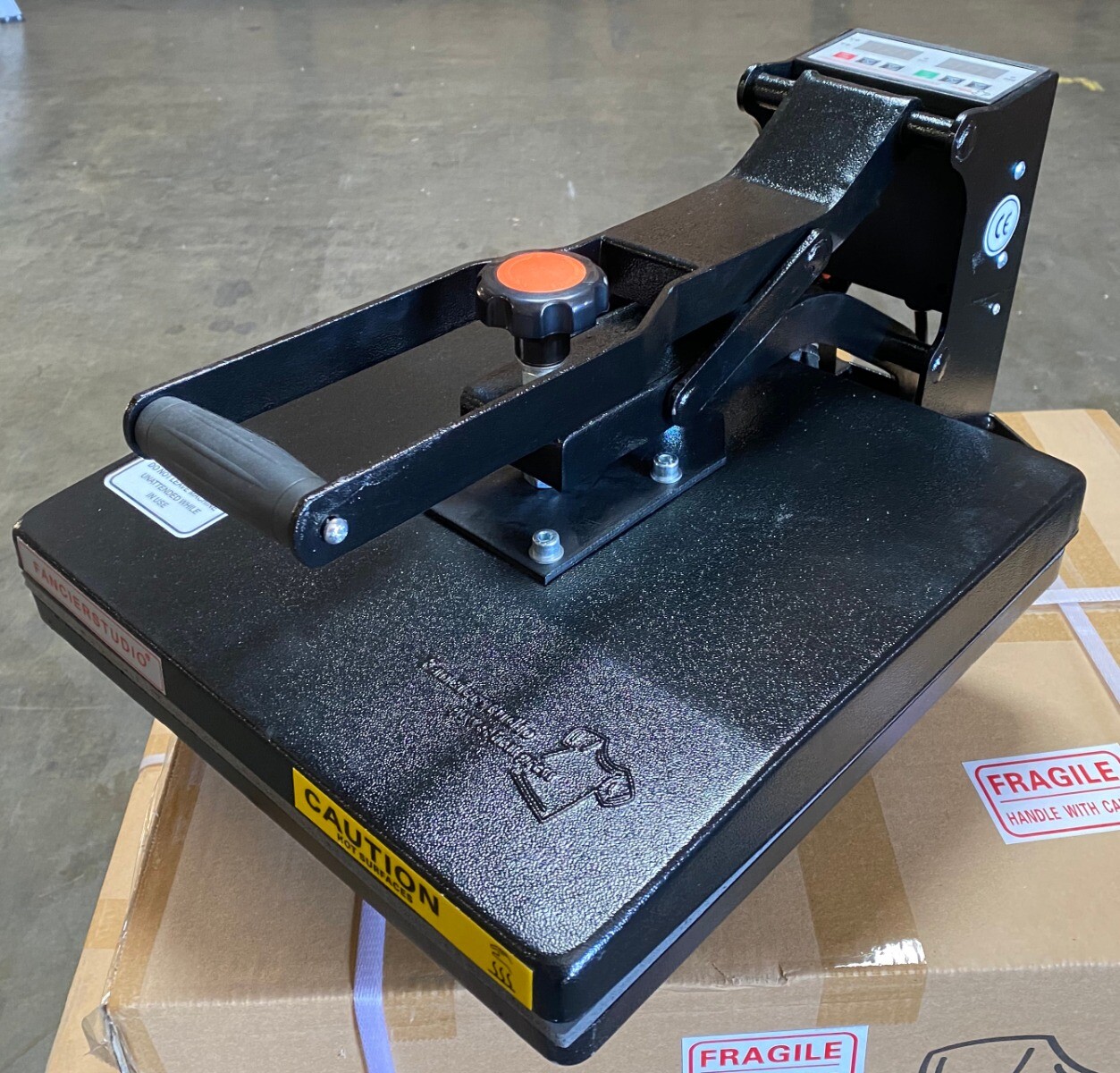 15 x 15 Digital Clamshell Heat Press Transfer T-Shirt Sublimation Press Machine