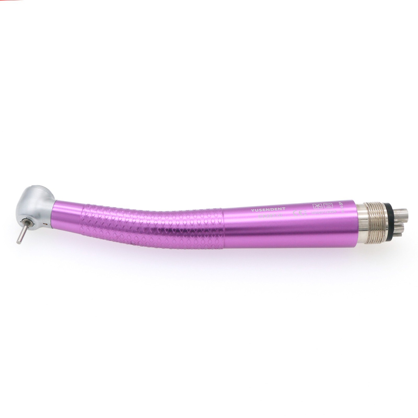 US COXO Dental High Speed 4 Holes Air Turbine Push Button Handpiece CX207-Purple