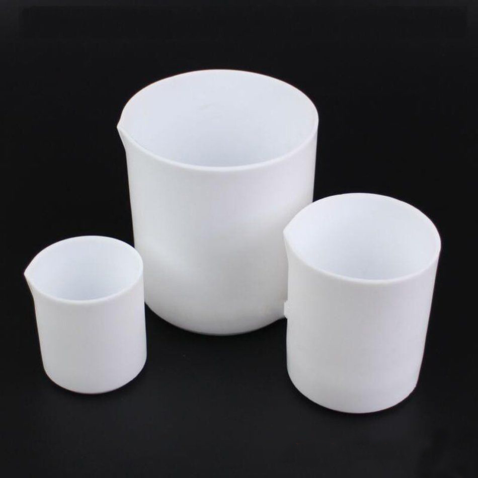 30/50/100/150/200/250/300/400/500/1000ml PTFE Measuring Beaker Cup Labware 1 pcs
