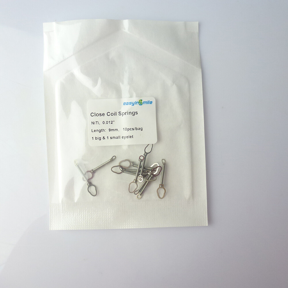 2/10Pcs Dental Orthodontic NITI Open/Closed Coil Spring 0.010/0.012 Easyinsmile