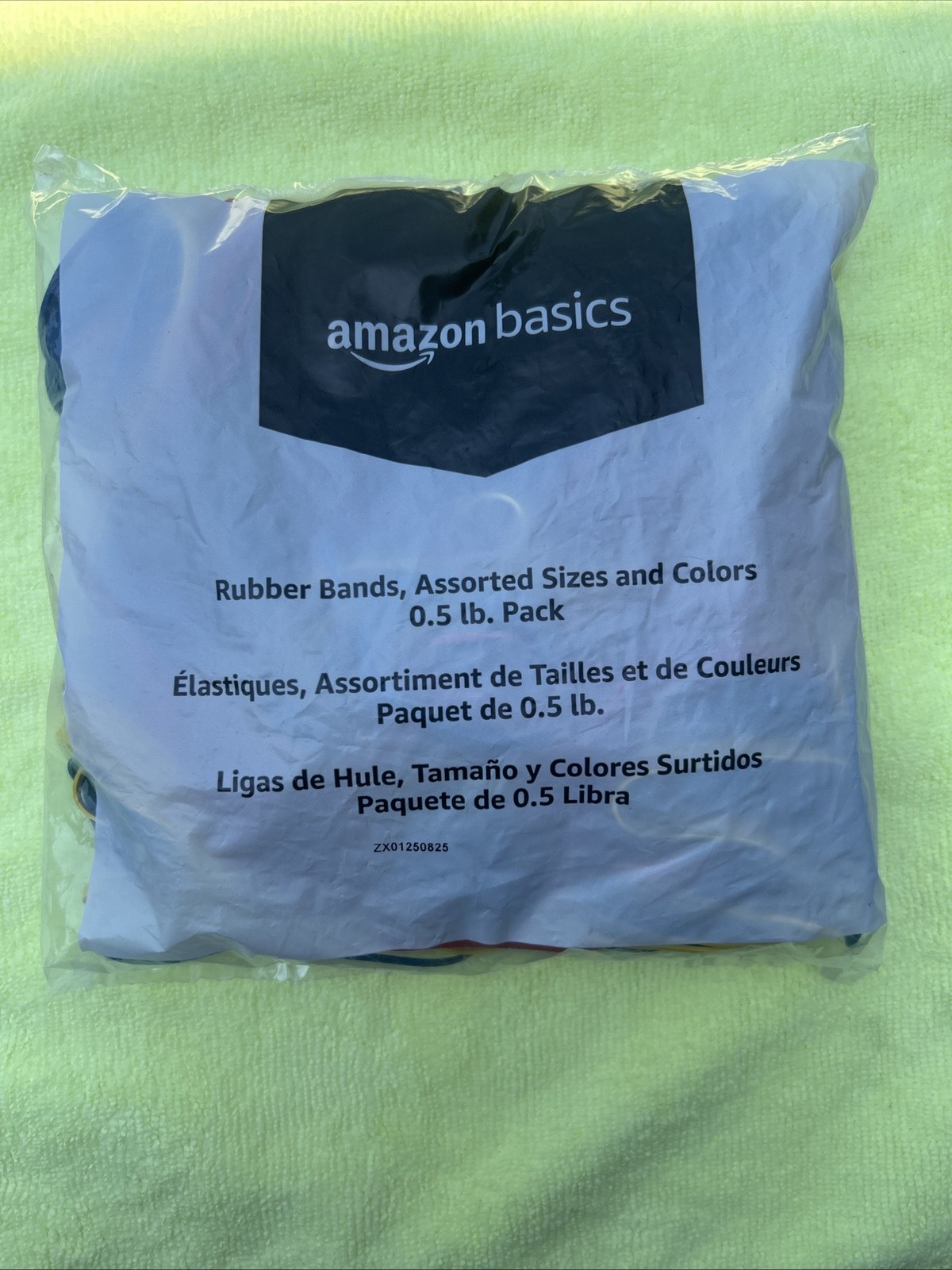 Rubber Bands Assorted Sizes 0.5 lb Bag – Strong Elastic Bands for Home, Office,