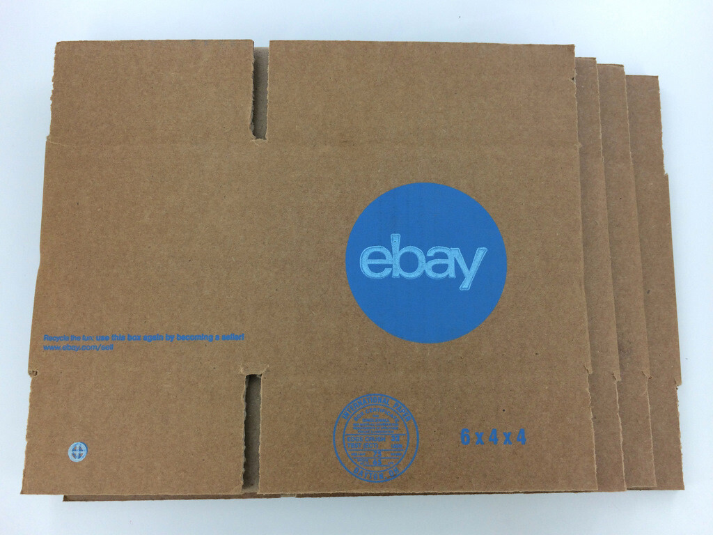 Ebay Branded Shipping Supplies Kit Lot Boxes Padded Envelopes Tape Tissue +