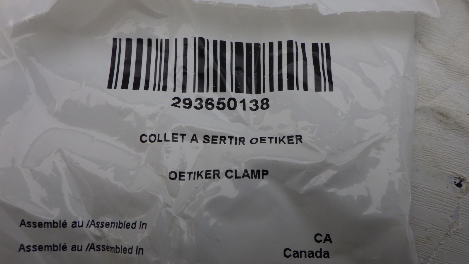 Can-Am BRP 293650138 OEM Oetiker Ear Hose Clamp New