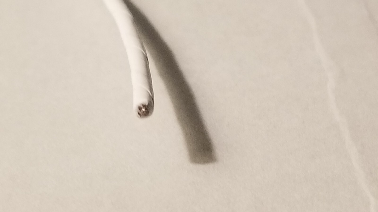 New Mil-Spec 22-AWG Shielded 19 Strand Single Cond Silver Plated PTFE Wire. 