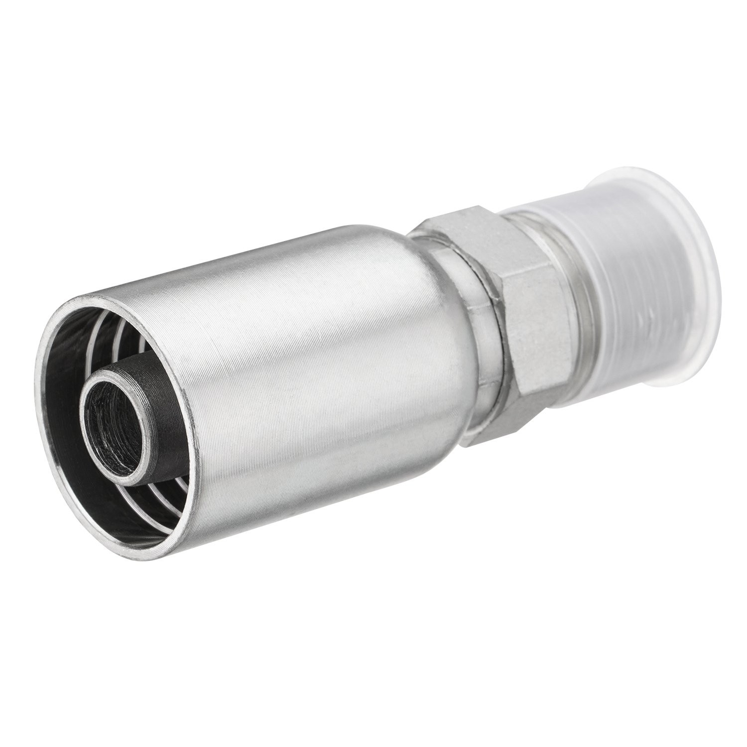 12-Pack 1/2″ Hose x 1/2″ NPTF Male Pipe Thread Hydraulic Hose End Crimp Fittings