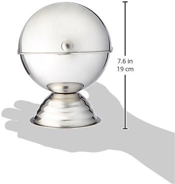 Winco 20 Ounce Sugar Bowl with Roll Top