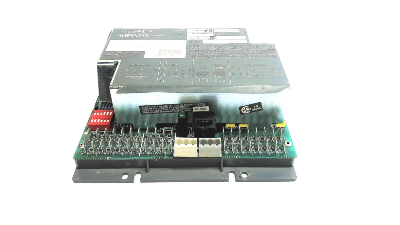 ​Johnson Controls Metasys Rev-B Air Volume Controller AS-VAV110-1 (M9442) USED