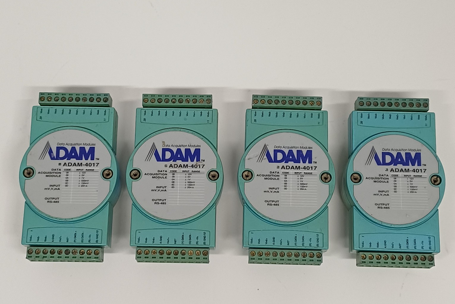Advantech ADAM-4017 Analog Input Data Acquisition Module RS-485 USED