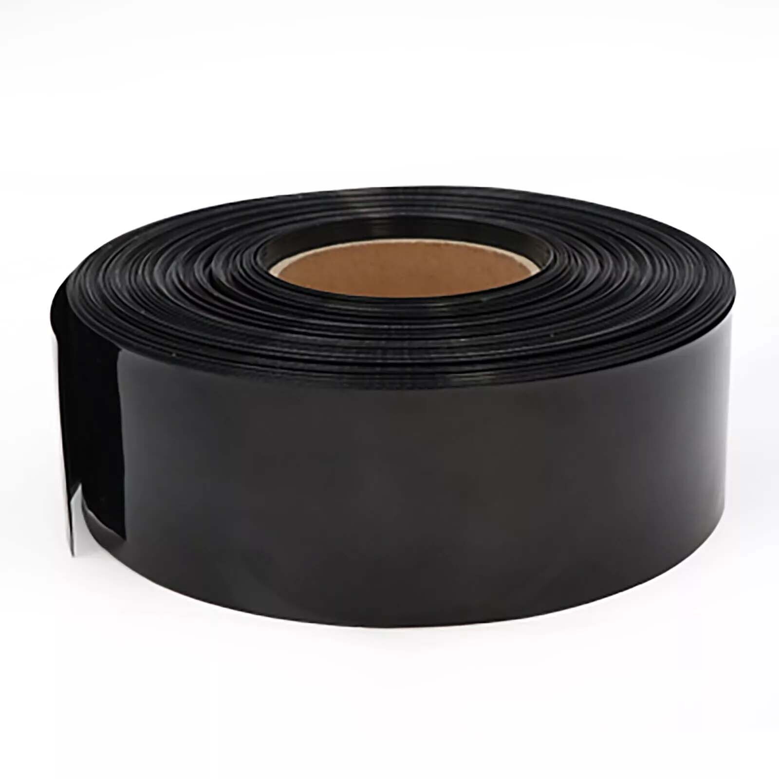 PVC Heat Shrink Tubing Wrap RC Battery Pack 7mm – 500mm Flat Size Black