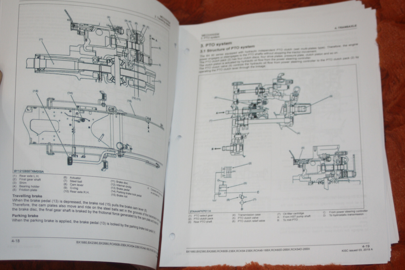Branson 3120 3520 3625 4020 4125 4520 4720 5025 printed service repair manual