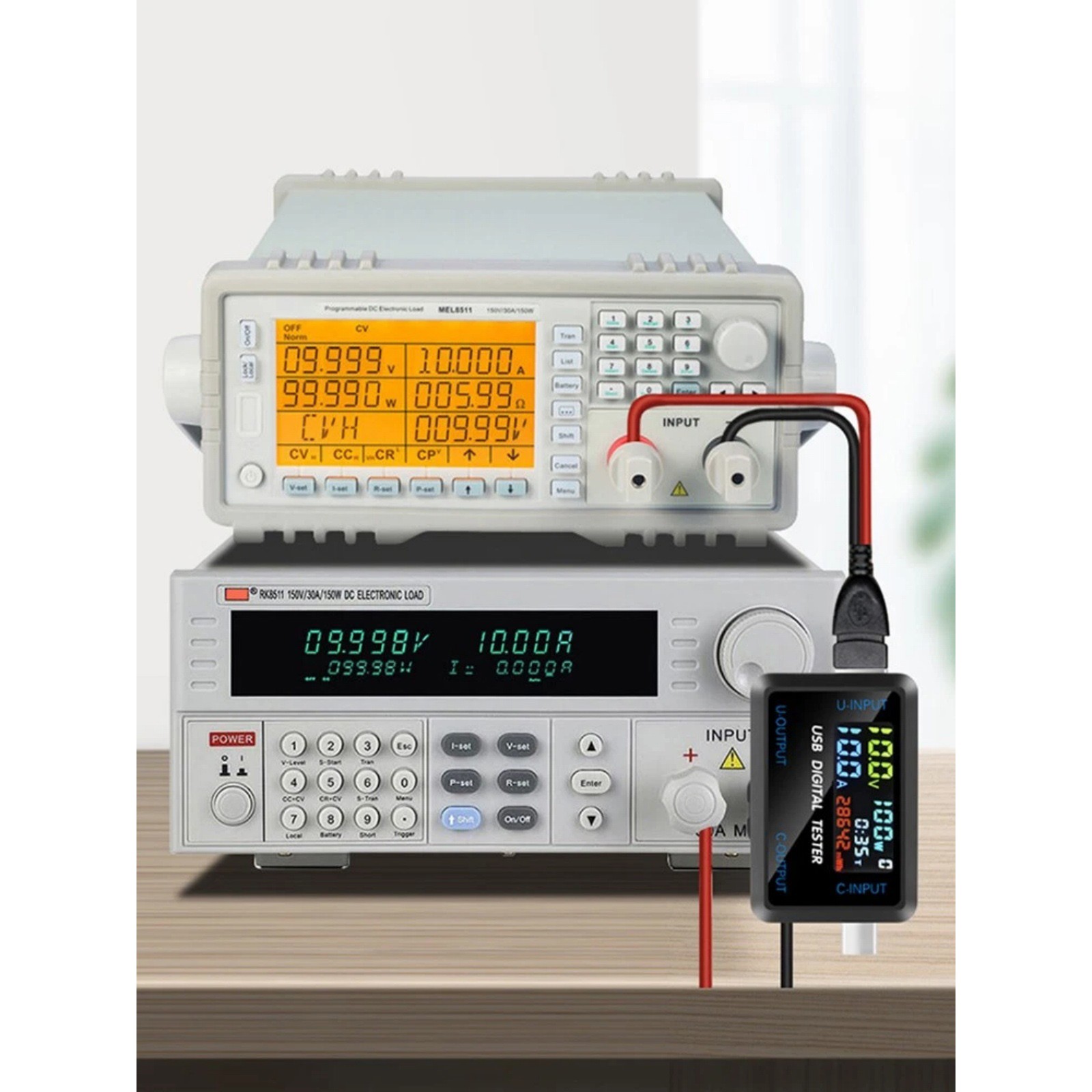 High Quality USB C Power Meter with LCD Display for Fast Charging Detection