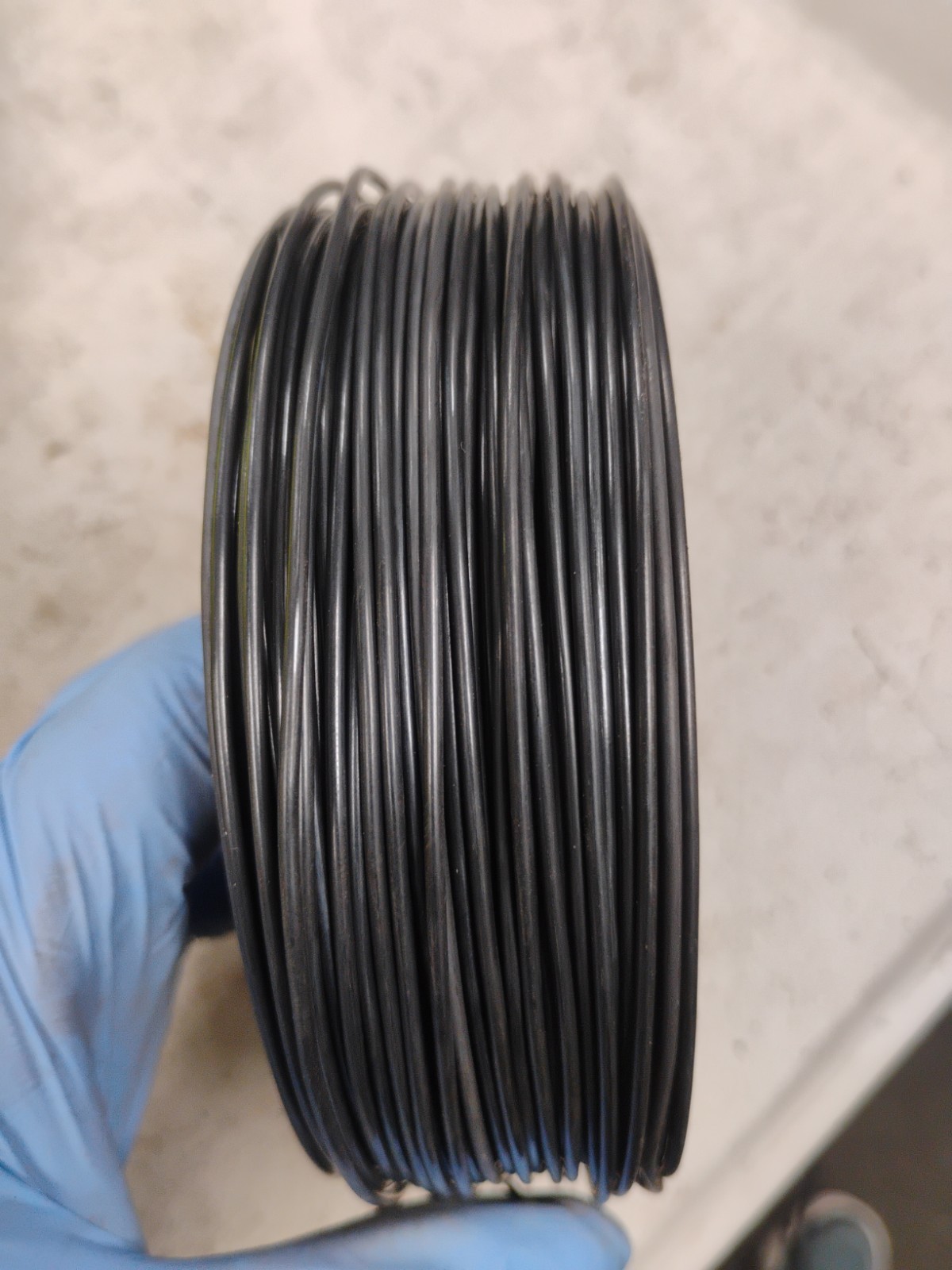 3.4lb Spool Of black annealed tie wire