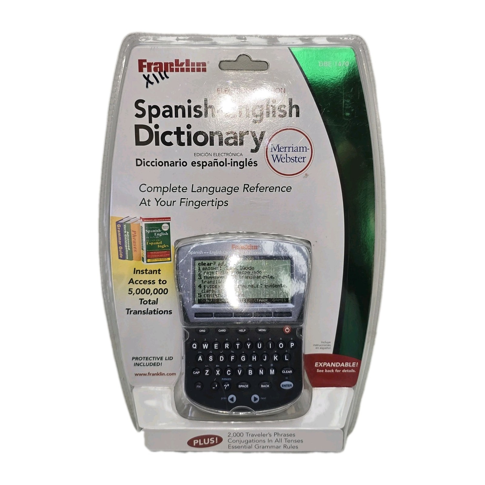 Franklin Spanish English Dictionary DBE-1470 Electronic Brand NEW in Packing