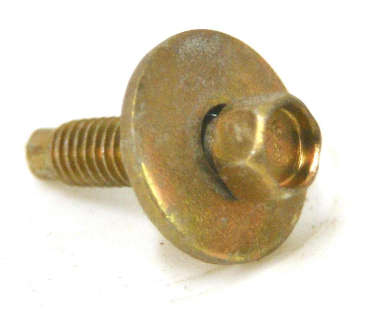(10) M6 -1.0 x 20 mm Flange Head Hex Bolt W/ Washer Class 9.8 Steel–7987