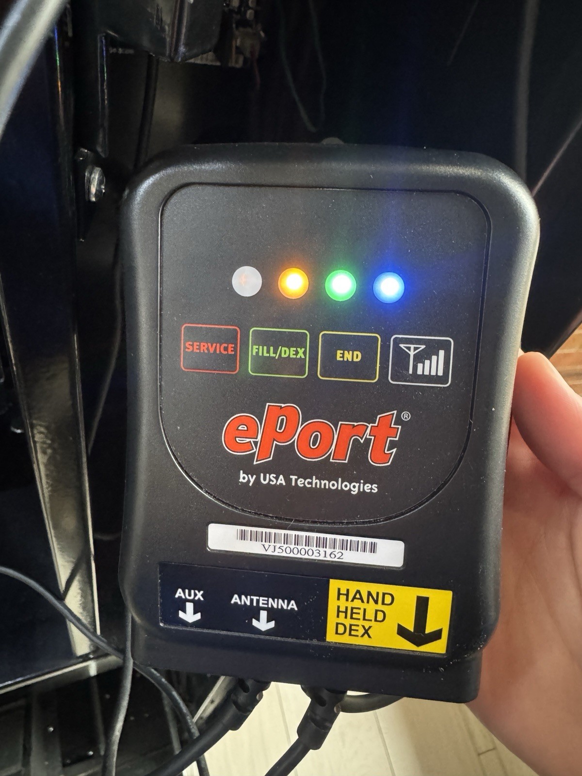 USA Technologies ePort Credit Card Terminal Wired with Antenna and Cables