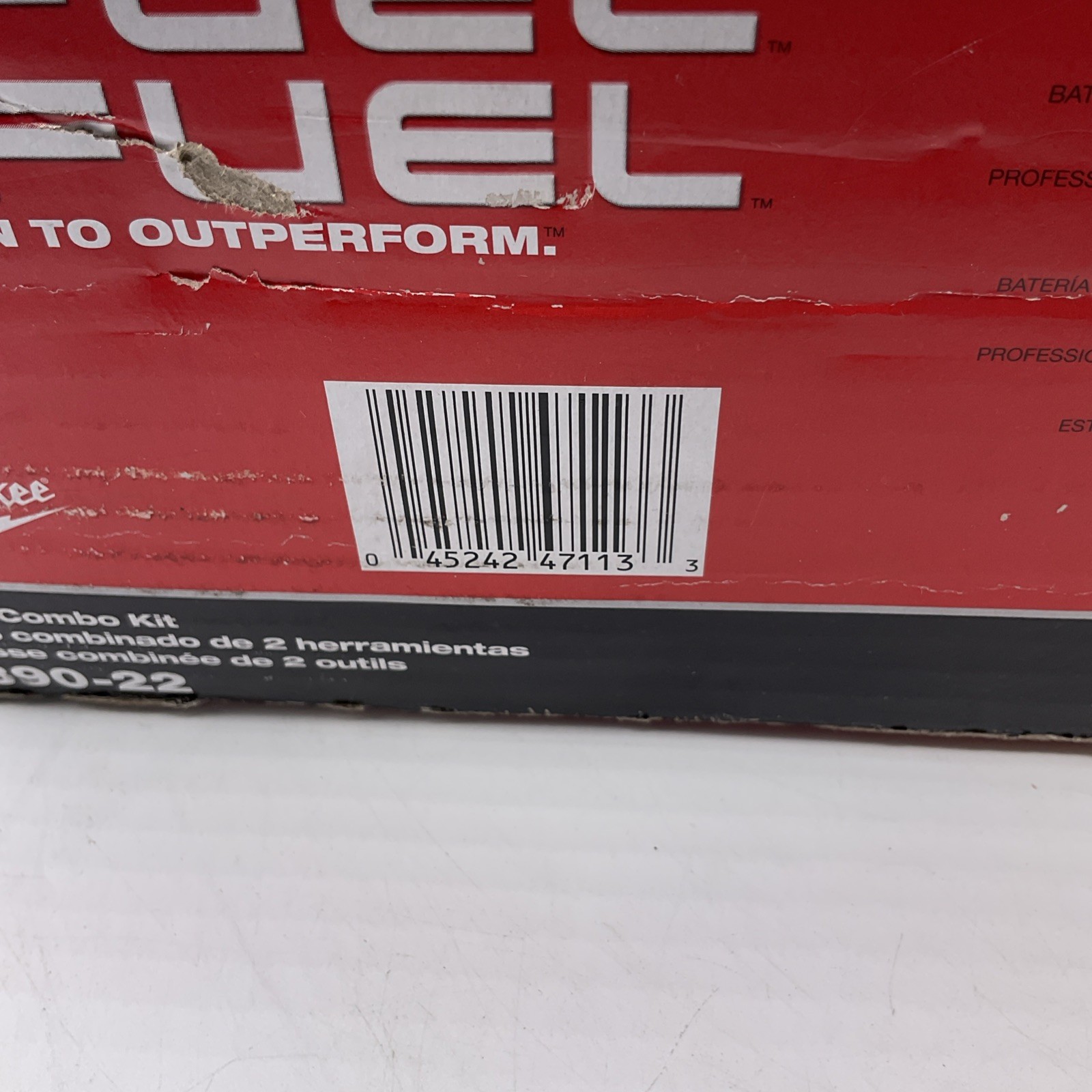 NEW Milwaukee 3890-22 M18 Fuel M12 Fuel 2 Tool Combo Kit