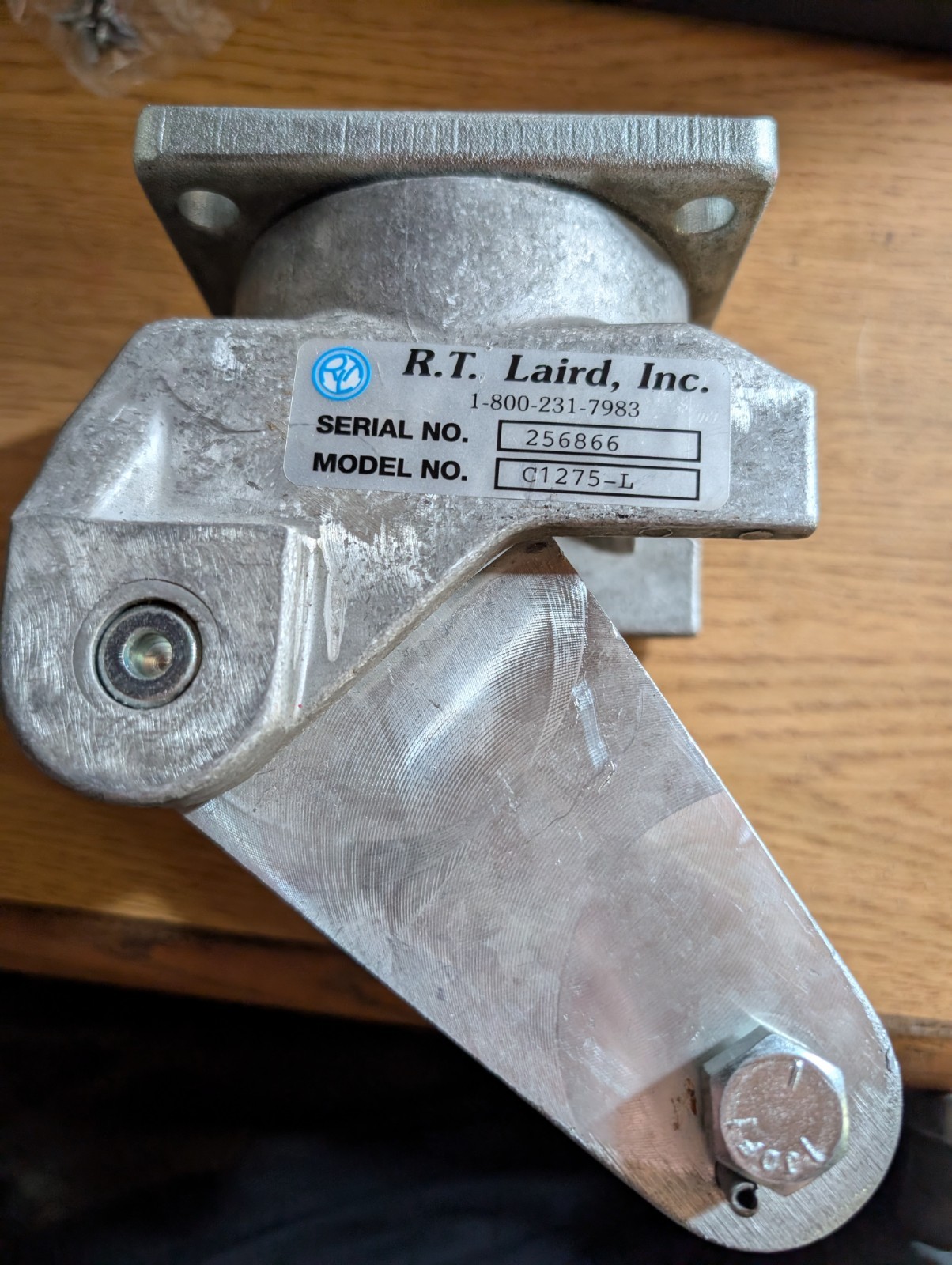 R.T. Laird C1275-L Heavy Duty Shock Absorbing Castor